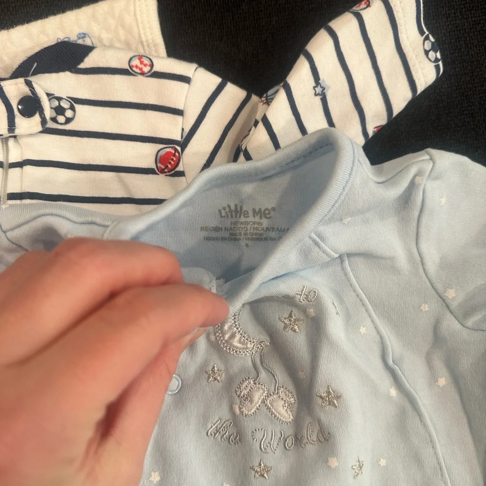 Little Me 5pc Bundle Baby Boy Outfits Size NB-3mon